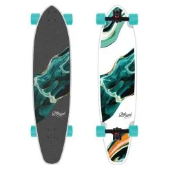 Long Island Teal Kicktail 37.85´´ Longboard